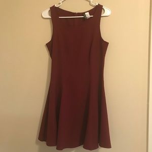 Burgundy Dress